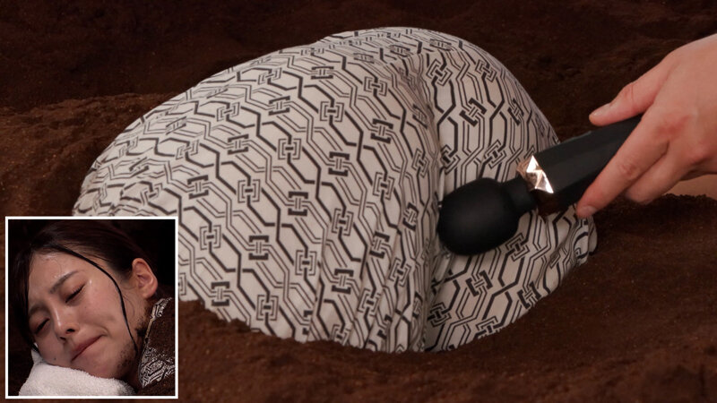 美人CA（既婚者）限定 砂風呂に埋まって身動きできない〇淫NTR拘束マッサージ 横が見えない状態で、隣に夫が居るのにイッてもイッても止めずに絶頂させ続けた女の「サイレント絶叫」【SHIGEKI】