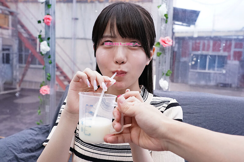 顔出しMM号 女子大生限定 ザ・マジックミラー 牛乳を口に含んで→巨乳モミモミ→乳首こねくりイキ我慢！我慢出来たら100万円！イッたらデカチン即ハメ！初めてのチクイキ絶頂で敏感になったJDオマ○コに激ピストンで生中出し！【ディープス】