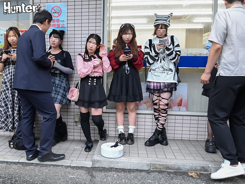 地雷系たちんぼ女子！交渉次第でNNOK！援交・割り切りする地雷系女子たちは最近公園で取り締まりが厳しくなったからとコンビニ前で立ちんぼ開始！貧困・推し活・暇つぶしと理由はそれぞれだけどお出かけついでに安心安全に活動中！？【Hunter】
