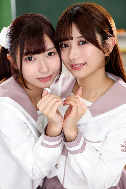 逢沢みゆ・北岡果林 【VR】シン・W顔面特化アングルSpecial VR ～顔面最高のビジュJ●がボクを奪い合い！？舐めまくりキスしまくり中出しハーレム！！～逢沢みゆ・北岡果林【ケイ・エム・プロデュース】