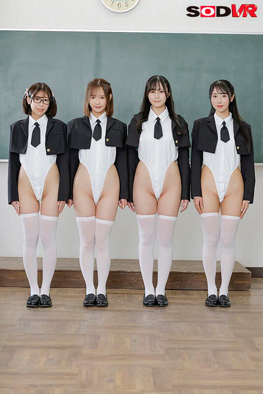 【VR】【8K】私立ハイレグ学園 性処理学科 ～クラスメイト同士で性器を触りあい。真剣に性処理を学ぶVR～【SODクリエイト】