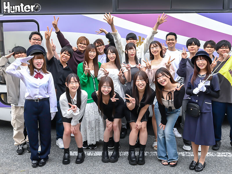 だれとでも定額挿れ放題！5周年記念SP！大人気！伊麗穂ホテル1泊2日挿れ放題バスツアー編 月々定額料金を支払えばバス＆ホテルで何発でも出来ちゃう夢の大乱交ツアー！女性客、バスガイド、運転手、ホテルスタッフ…24時間、誰にでも挿れ放題となっております。【Hunter】