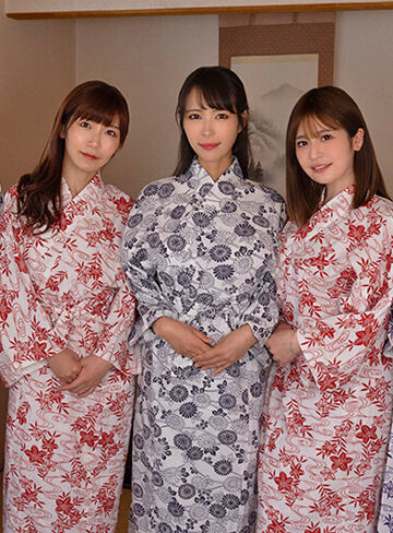 水端あさみ・真木今日子・美泉咲 旅館に泊まりに来たママ友たちは全員欲求不満！？美人妻たちの艶めかしい肉体に欲情した僕は『思い勃って即行動』してみたら、久しぶりのチ●ポに興奮してしまいフェラも挿入もやりたい放題！！セックレスで早漏マ●コの人妻は何度も何度も不倫絶頂！！【OFFICE K’S】