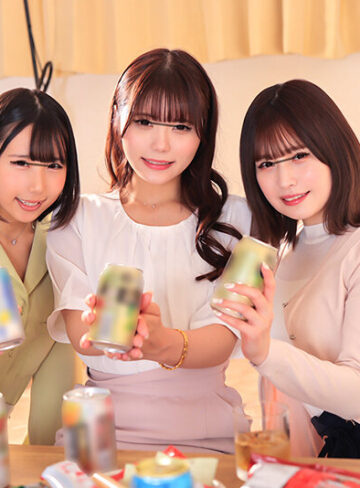 【VR】【8KVR】【HHH-VR史上最高画質！】【超リアルな美麗映像！】ほぼハズレ無し！女子3人に男はボク1人のガチ超王様ゲームは勝ち確定！終電を逃した3人の後輩女子社員とボクの部屋で宅飲み！してたら王様ゲームをやる神展開へ！3【お夜食カンパニー】
