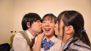 たんぽぽ☆プレゼンツ！やっぱり生が好き 放課後ホテルで可愛すぎる男の娘三人レズアナルセックス・乱交撮影会＃03【たんぽぽ/妄想族】