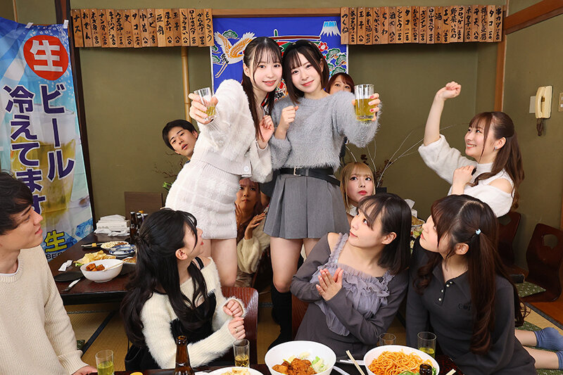 【VR】【8K VR】パコサー飲み会VR！！ 居酒屋貸し切りでヤリヤリサワー飲んでハイパー乱交VR ～忘れられないサークル飲み会in 城南みずほ台大～【unfinished】