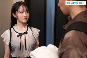 山田鈴奈 突然の豪雨で小動物みたいな女後輩宅へお泊まり 酔って距離感近くなり可愛すぎる顔と隙だらけの部屋着姿に彼女持ちの俺、我慢の限界… 山田鈴奈【アイデアポケット】
