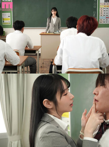 朝妃りお（朝日りお） 在学中、きれいな先生に呼び出され痴女られまくっていた僕たちの青春時代 朝妃りお【ムーディーズ】